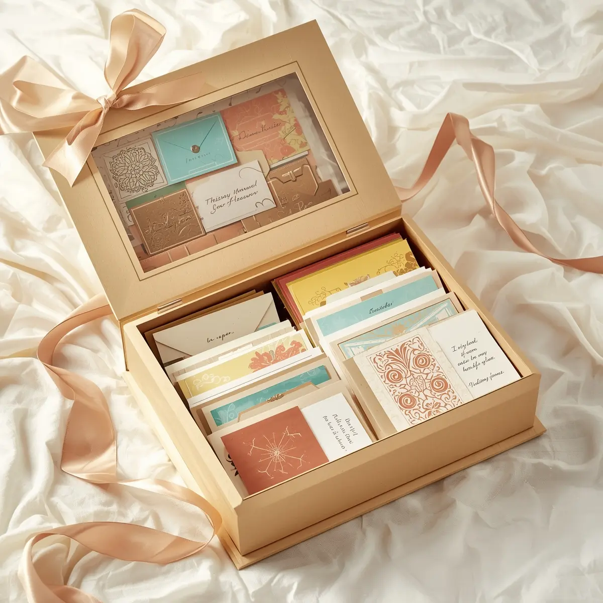 All occasions card collection gift box